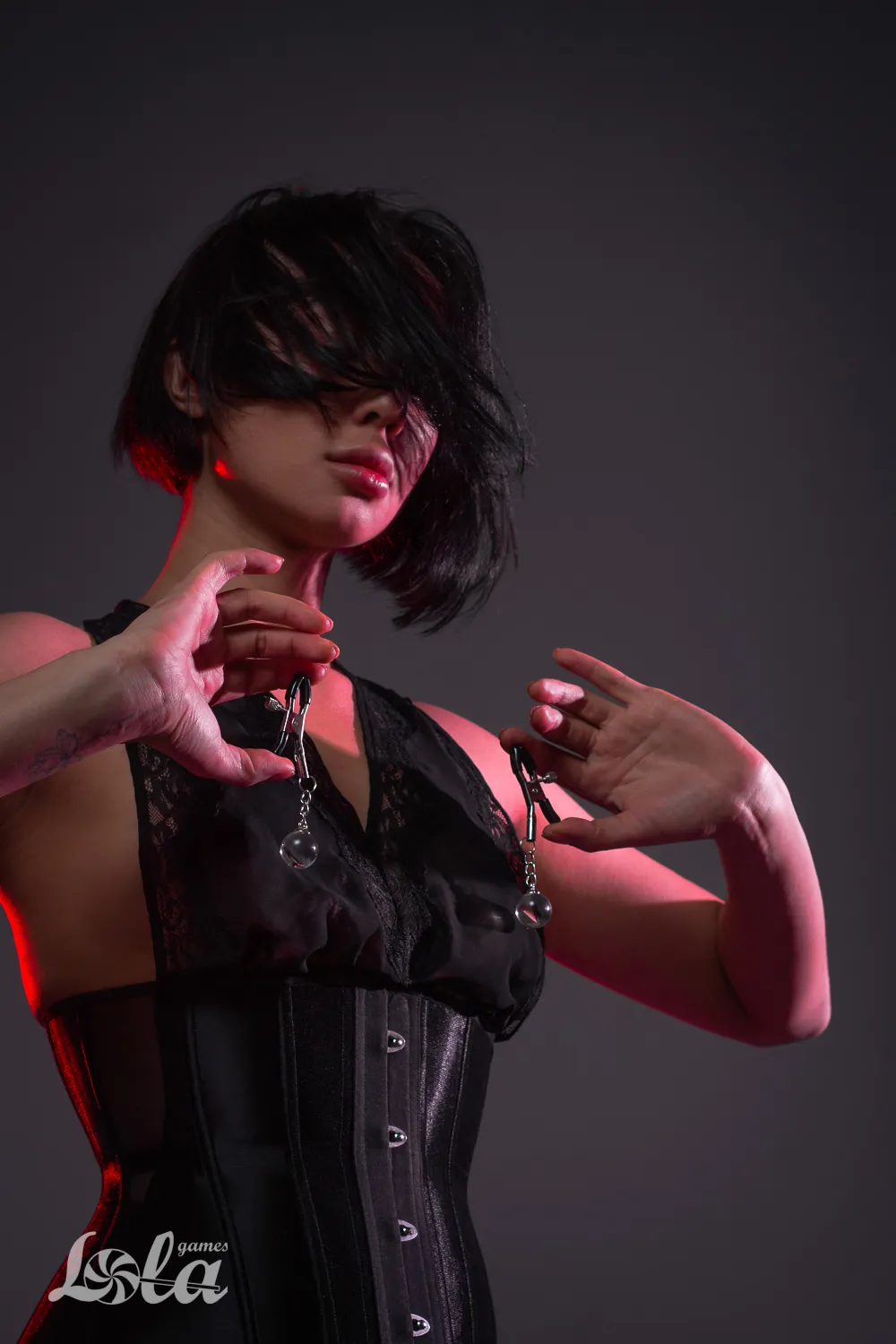 зажимы на соски party hard good vibes 1129-01lola в Мурманске