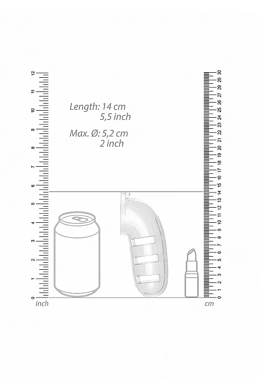 мужской пояс верности cage with plug 12 в Мурманске