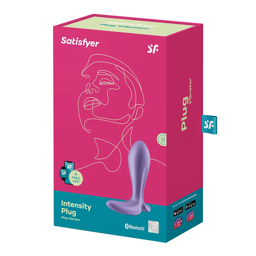 анальная пробка с вибрацией intensity plug purple 003337sa в Мурманске