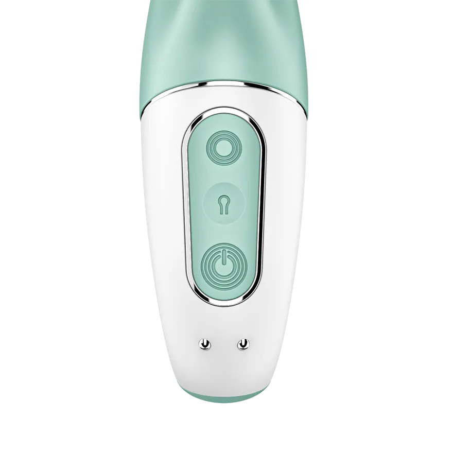 вибратор с функцией расширения satisfyer air pump bunny 5+ mint 038537sa в Мурманске