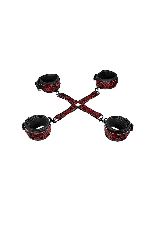 крестообразные наручники (оковы, фиксаторы) для рук и ног luxury hogtie в Мурманске