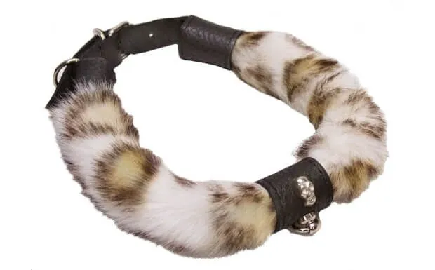ошейник округлый, меховой в Мурманске