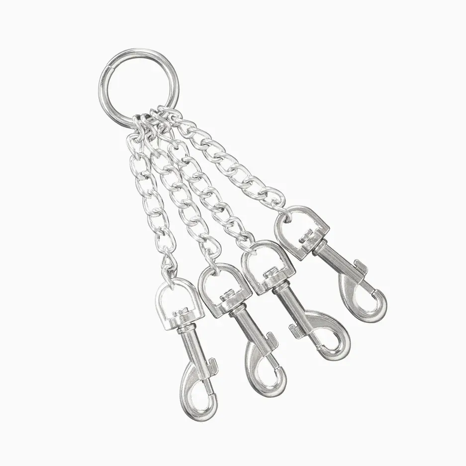 крест из цепи, с карабинами, 25 см в Мурманске