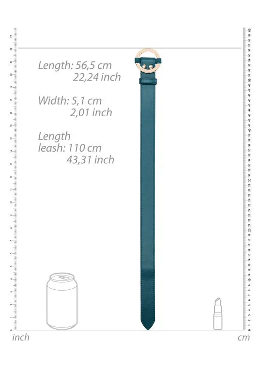 ошейник с поводком ouch ouch! - collar with leash - green в Мурманске
