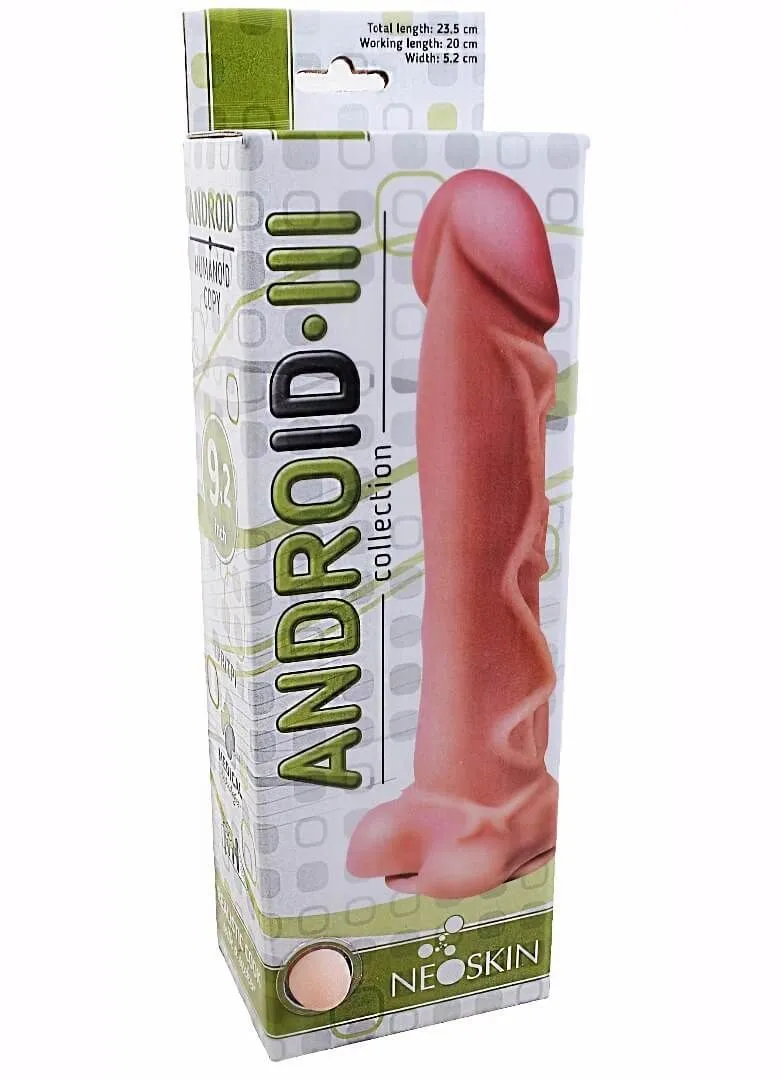 фаллоимитатор на присоске lovetoy android long, телесный в Мурманске