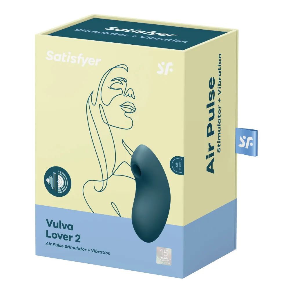 вакуумный массажер satisfyer vulva lover 2 blue 018621sa в Мурманске