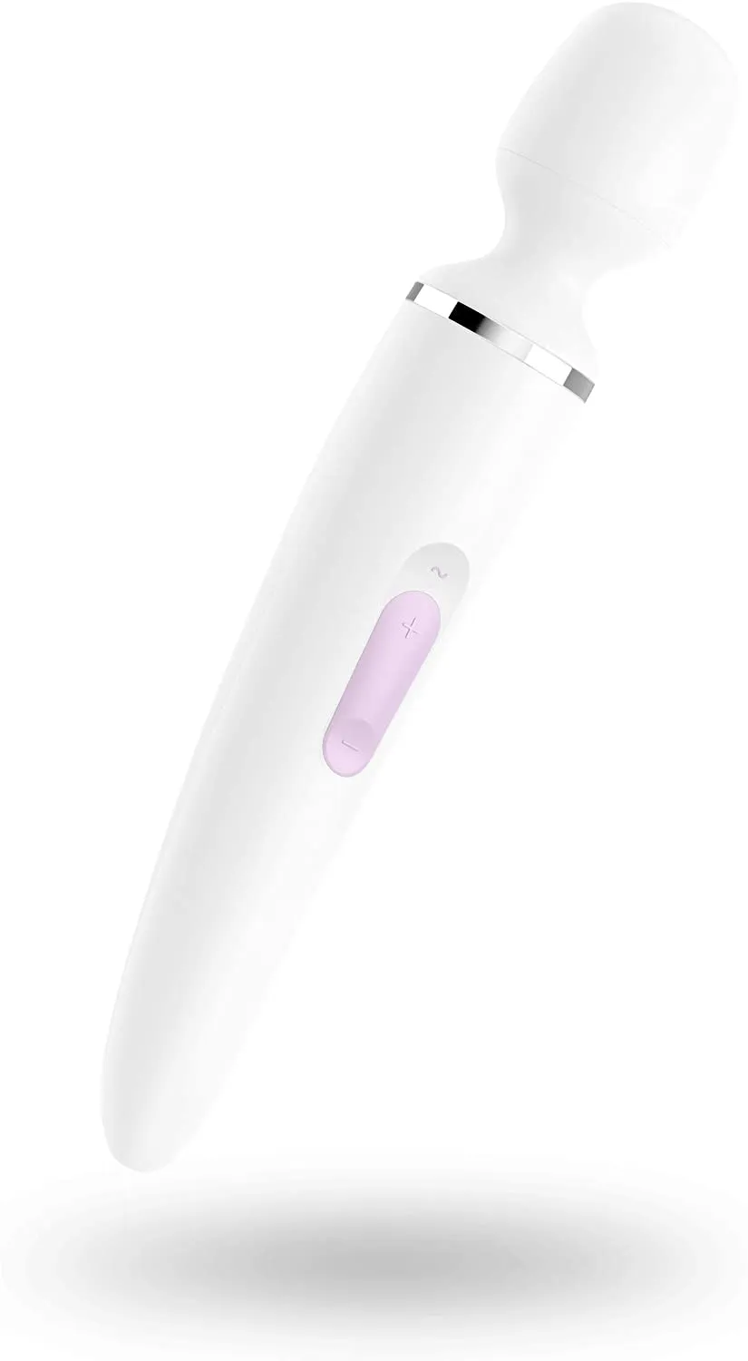 вибромассажер satisfyer wand-er woman (white/chrome) 001227sa в Мурманске