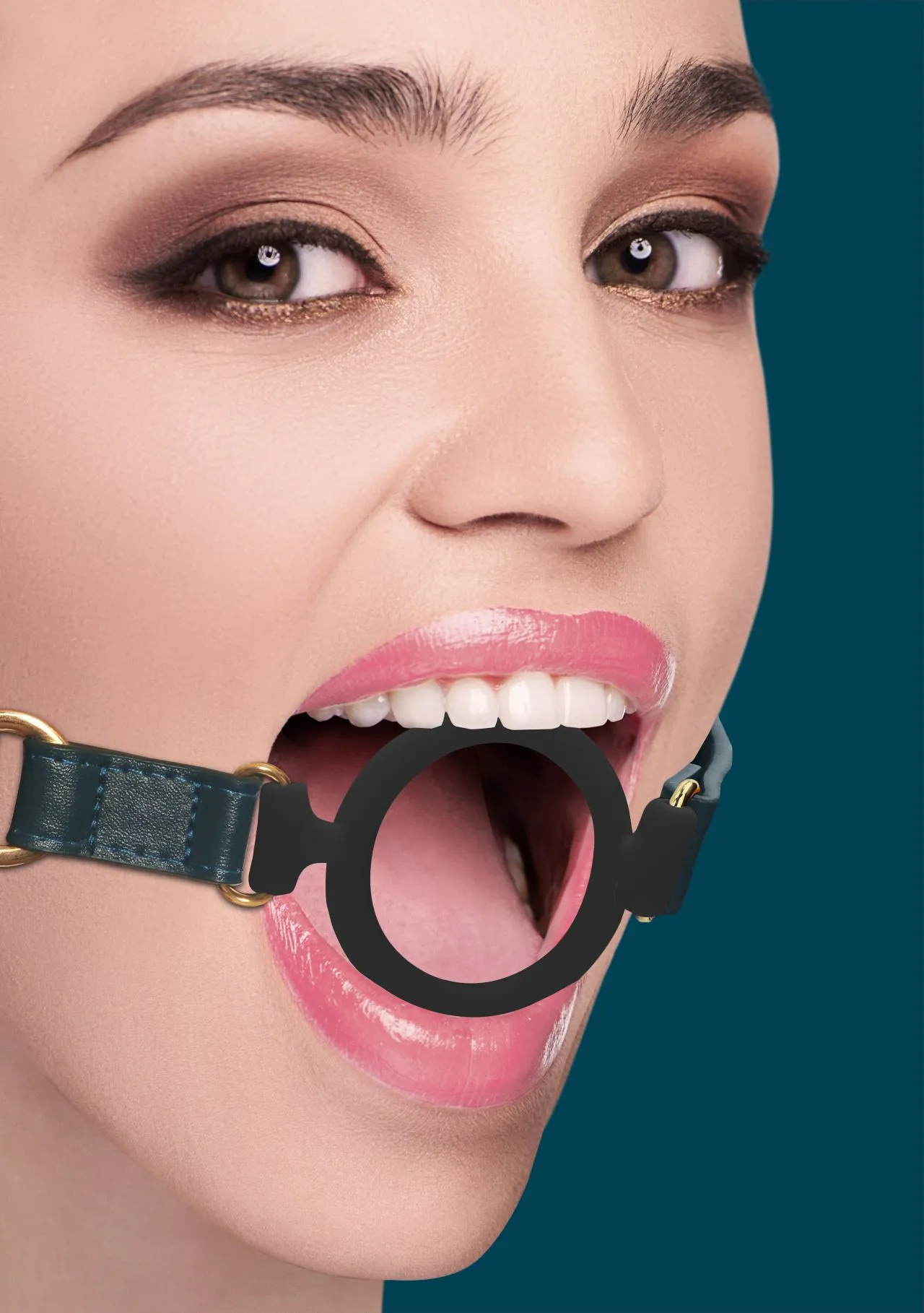 кляп с креплением ouch ouch! - silicone ring gag - green в Мурманске