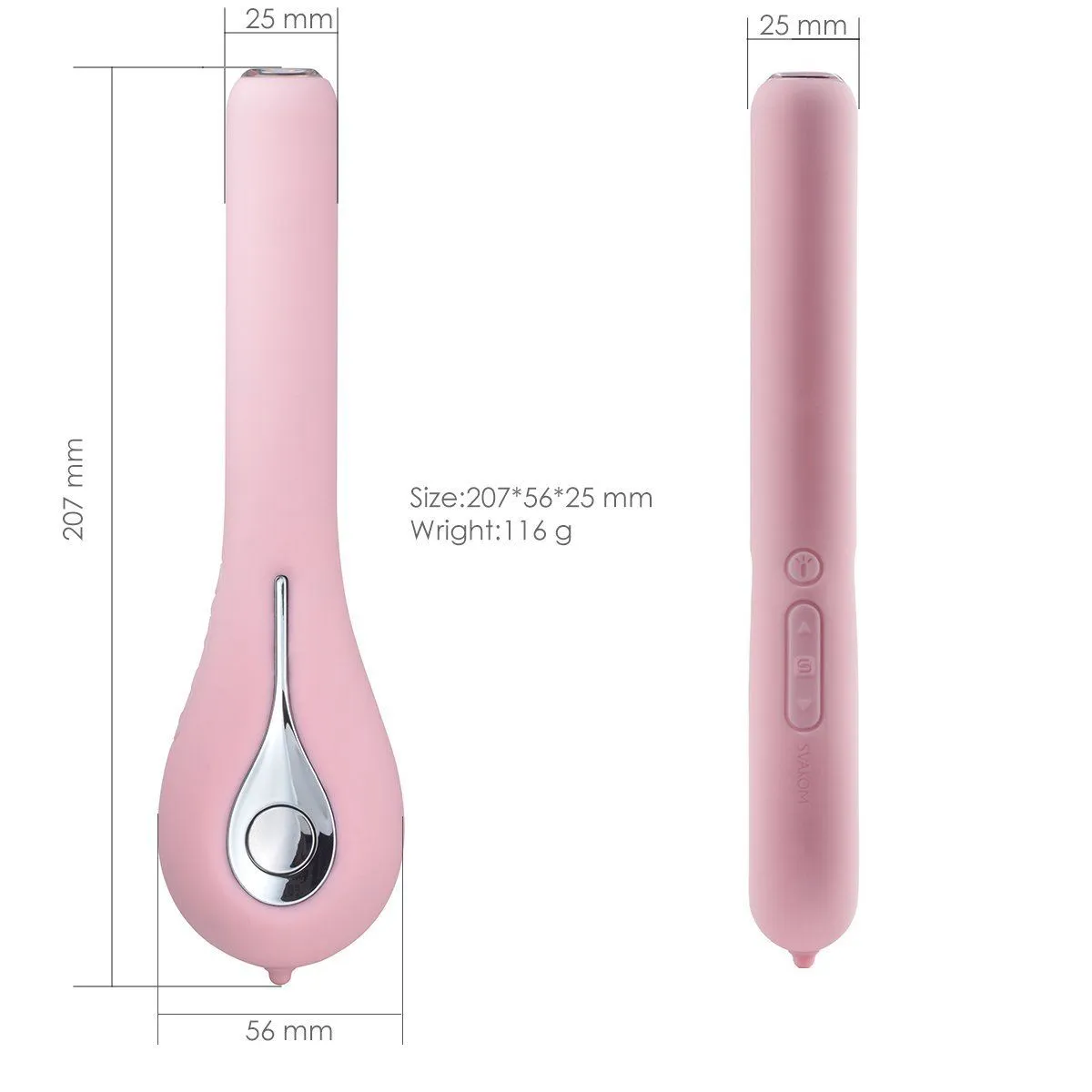 вибратор svakom siime eye с камерой, розовый в Мурманске