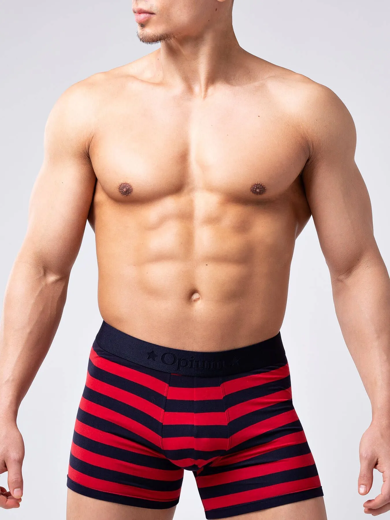 Эротическое трусы мужские удлиненные боксеры opium r126 в полоску в Мурманске