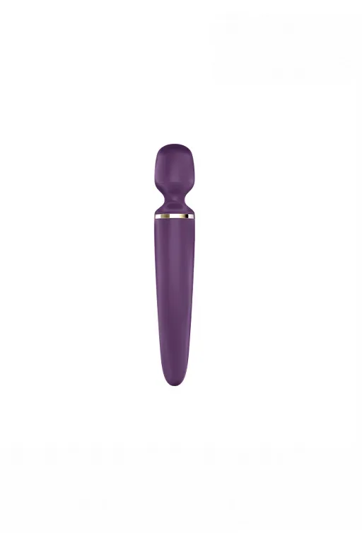 универсальный вибромассажер satisfyer wand-er woman (purple/gold) в Мурманске
