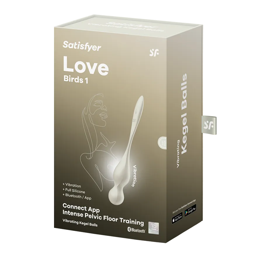 вагинальные шарики с вибрацией satisfyer love birds 1 white 002910sa в Мурманске