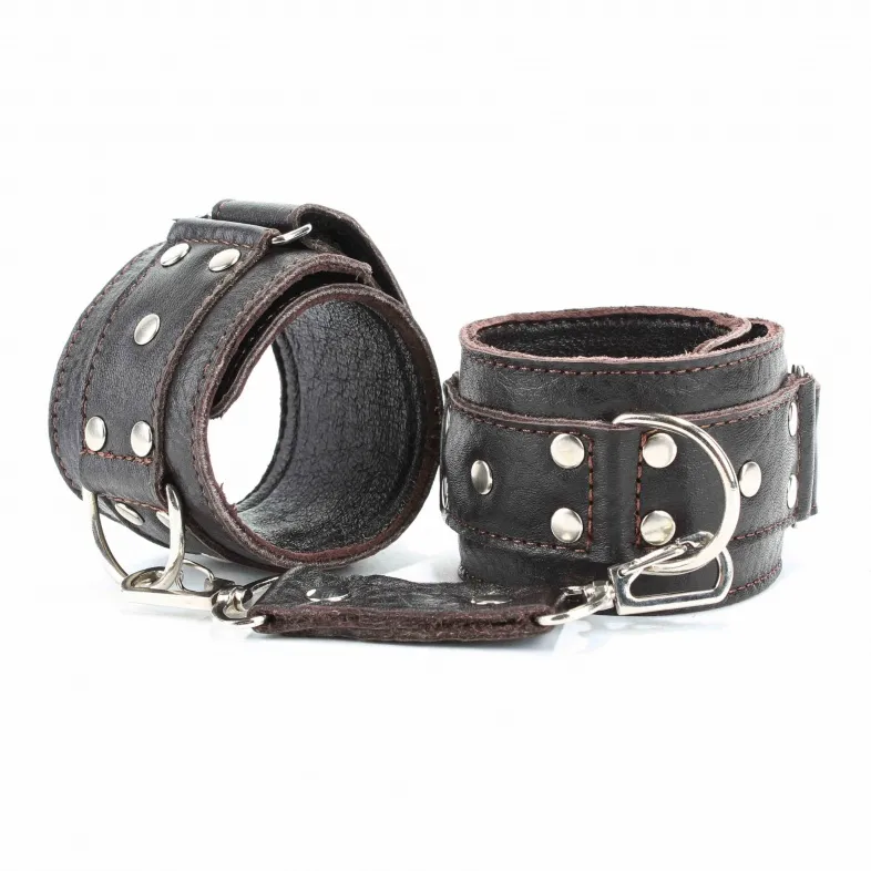 наручи коричневые кожаные 51012ars в Мурманске