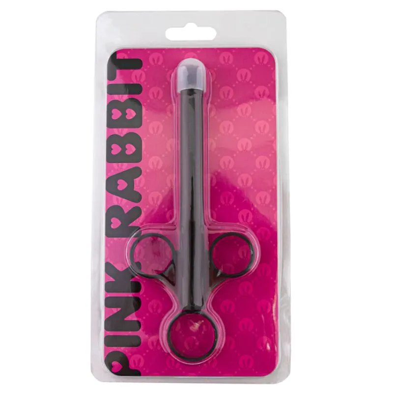 аппликатор для введения лубриканта pinkrabbit toyz, чёрный в Мурманске