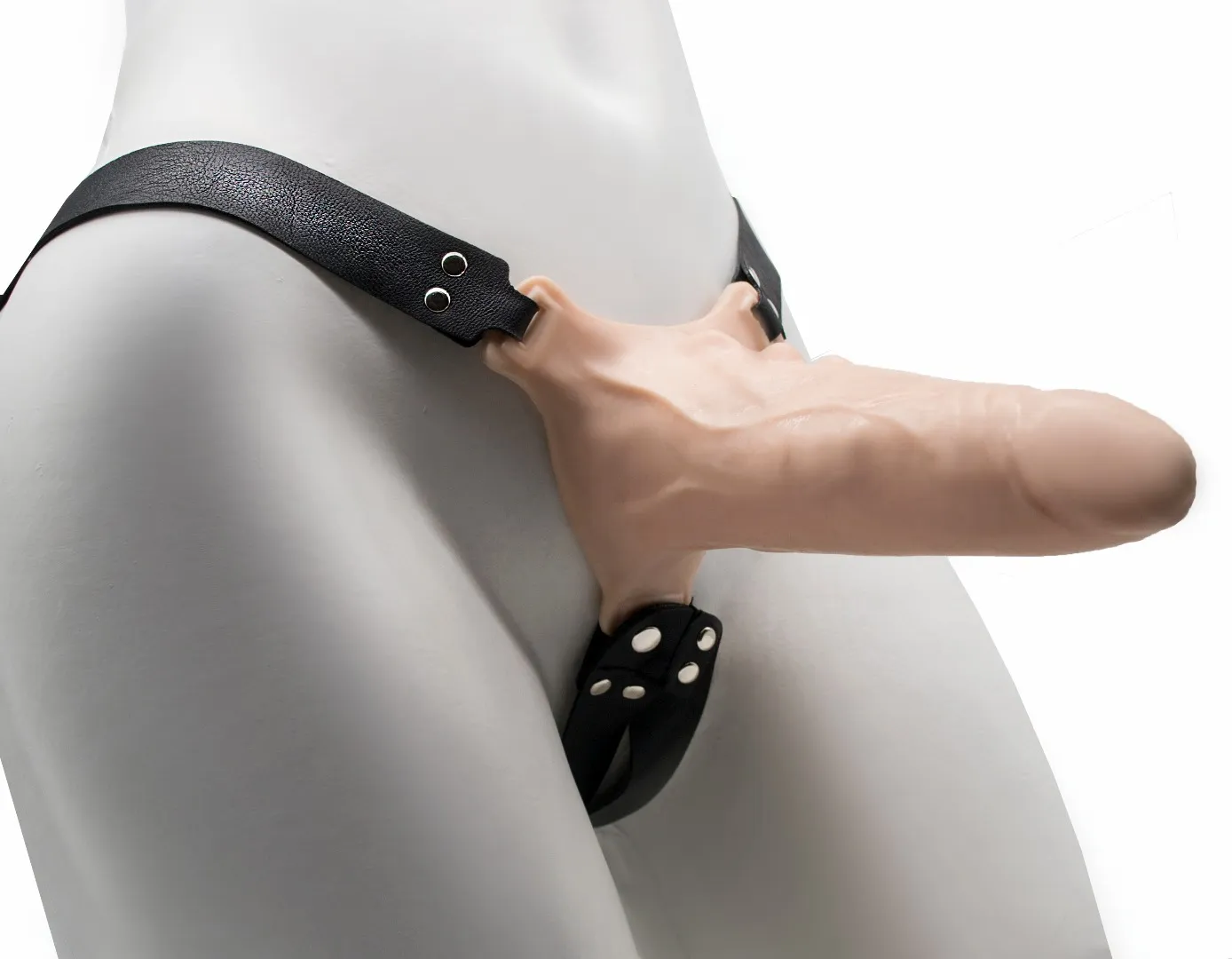 фаллоимитатор поясной пустотелый с бандажом 7403/3ru в Мурманске