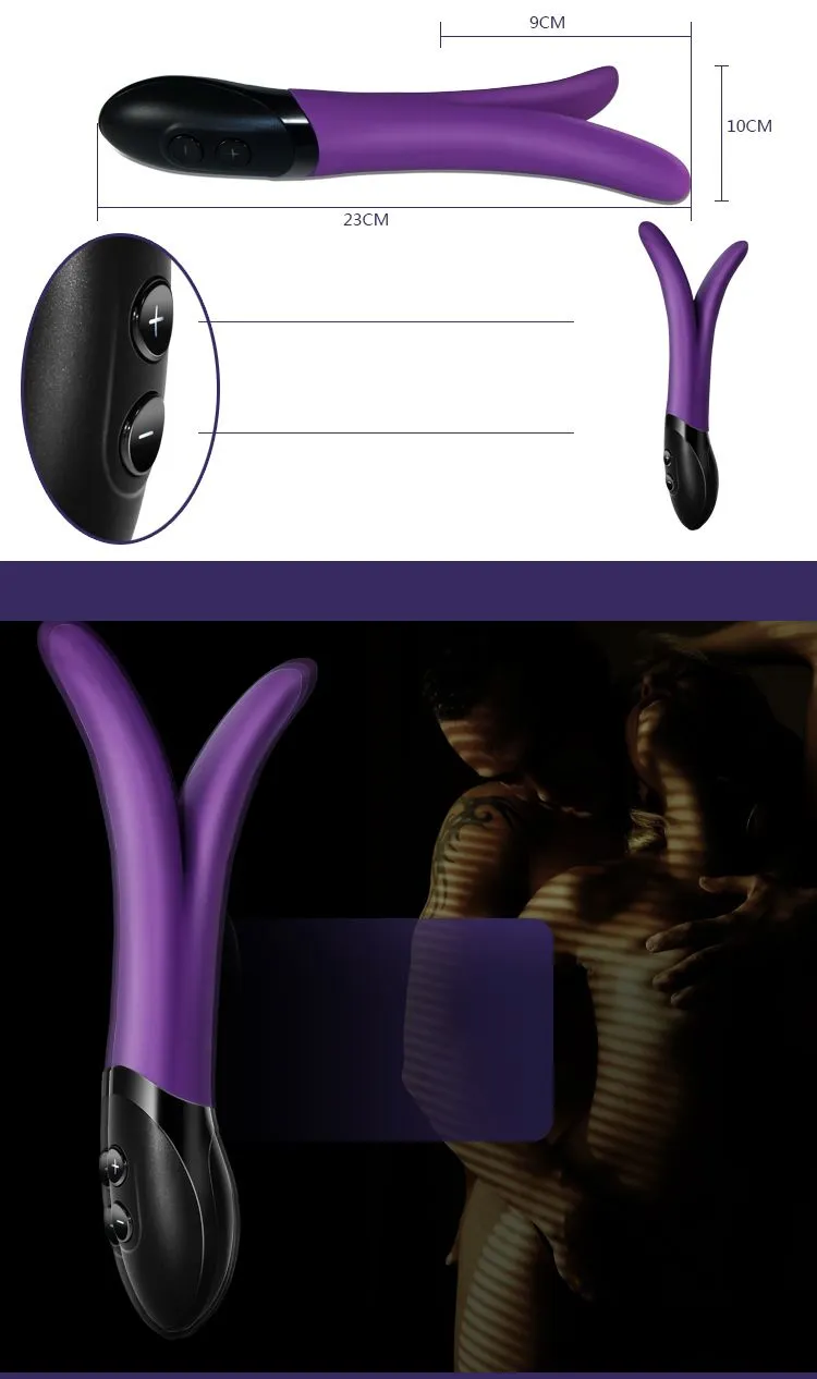 вибратор двойной lovetoy violet, фиолетовый в Мурманске