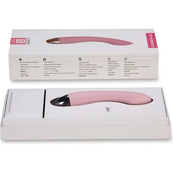 вибромассажёр svakom amy бледно-розовый  в Мурманске