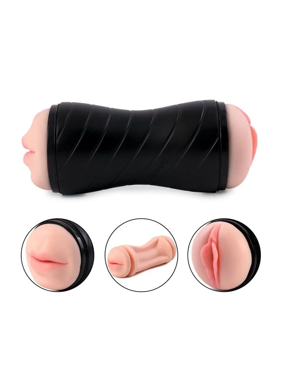 двухсторонний мастурбатор svakom zemalia gina (вагина и ротик в тубе) в Мурманске