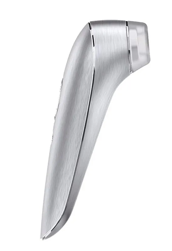 вибро-вакуумно-волновой стимулятор satisfyer high fashion, серебристый в Мурманске