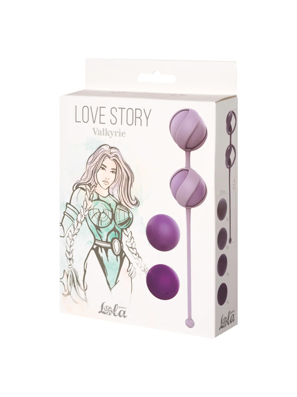 набор сменных вагинальных шариков love story valkyrie purple 3013-03lola в Мурманске
