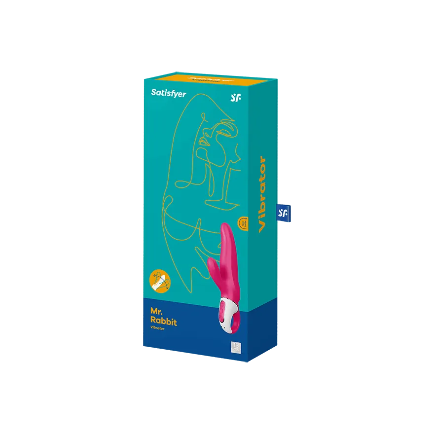 вибростимулятор satisfyer mr. rabbit, розовый в Мурманске