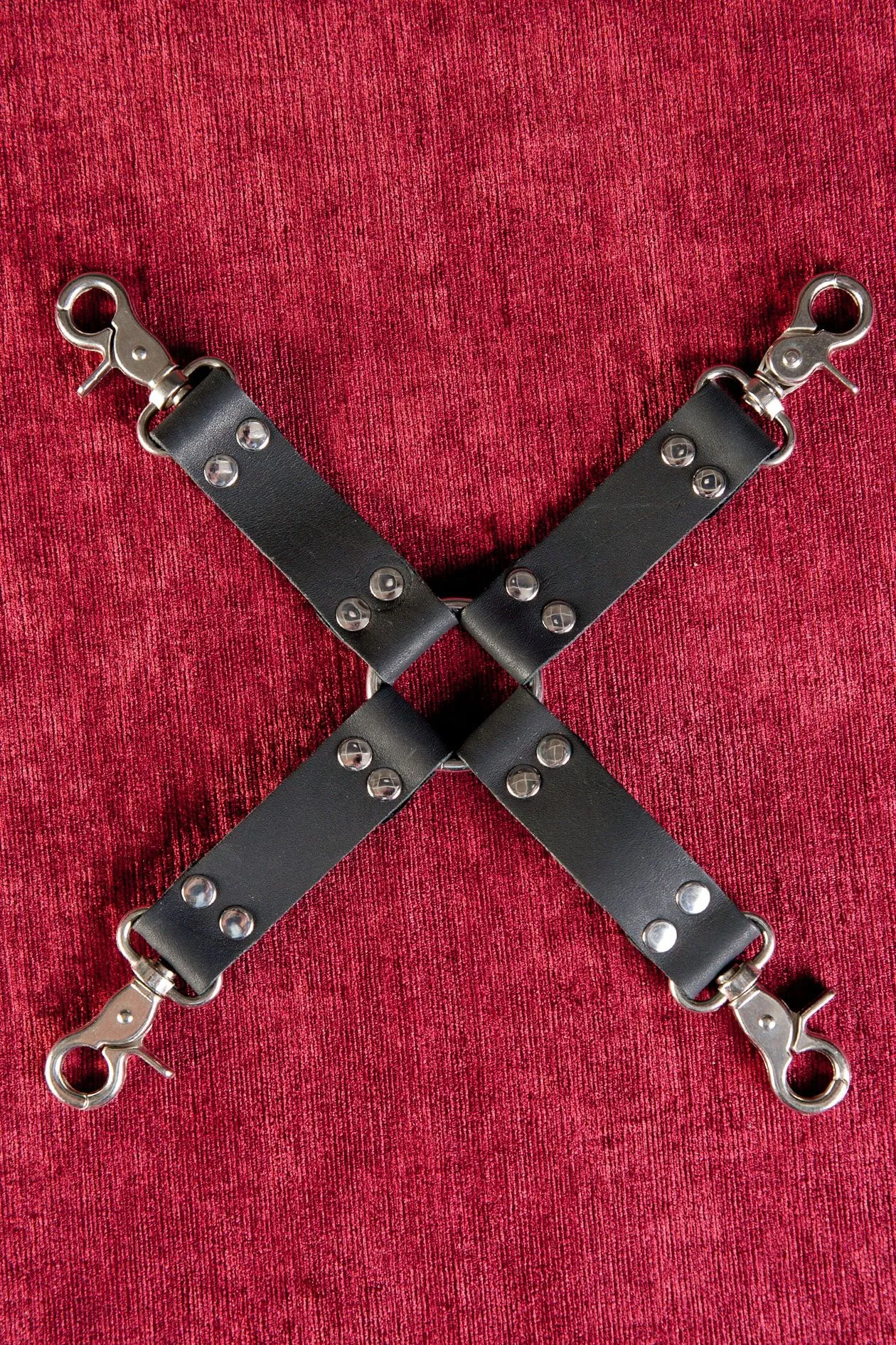 переходник бондажный toyfa theatre, кожанный, черный в Мурманске