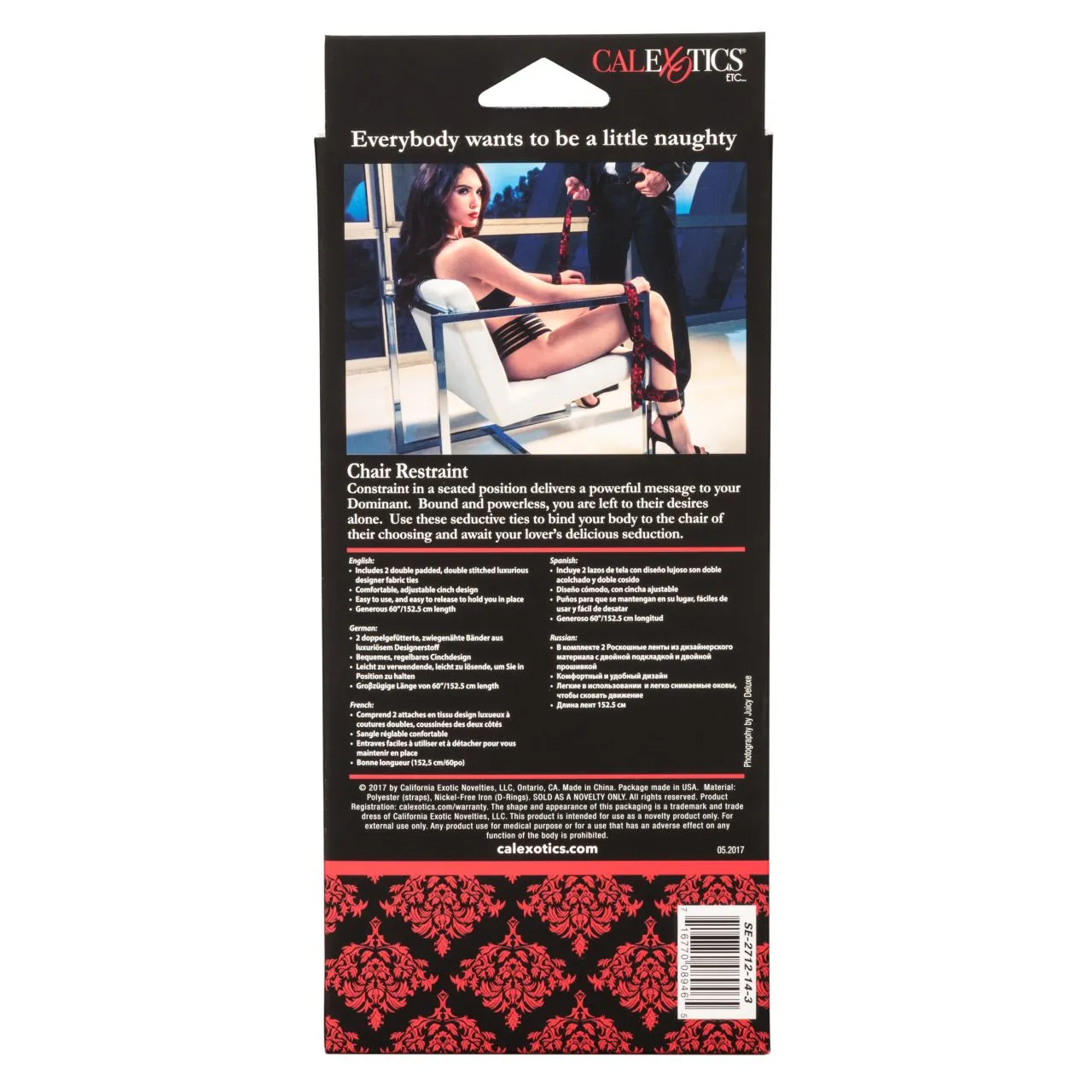 ленты для связывания scandal chair restraint в Мурманске