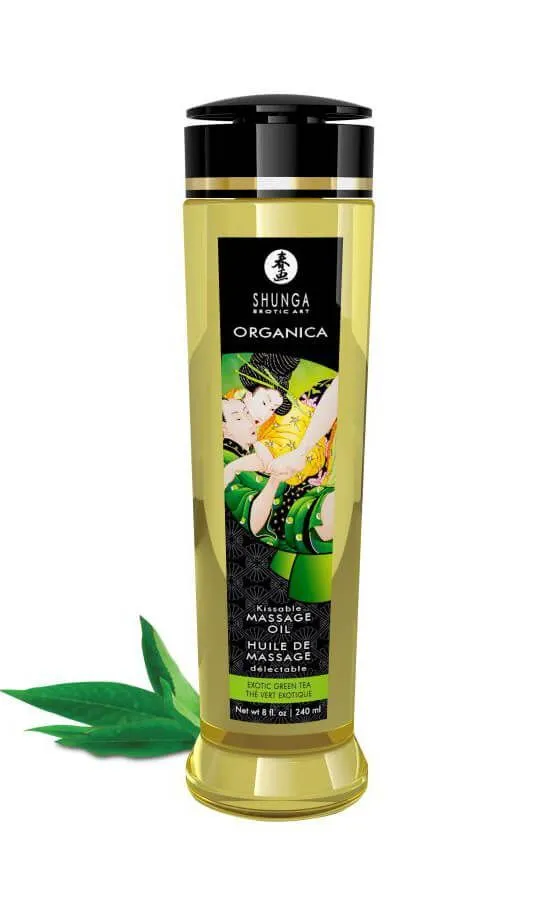 масло массажное зелный чай серии органика от shunga, 240 мл в Мурманске