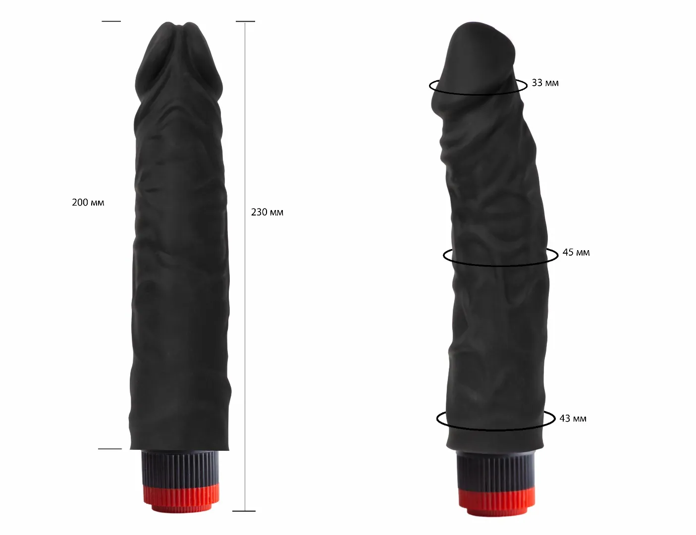 вибромассажер черный в ламинате 410500ru в Мурманске