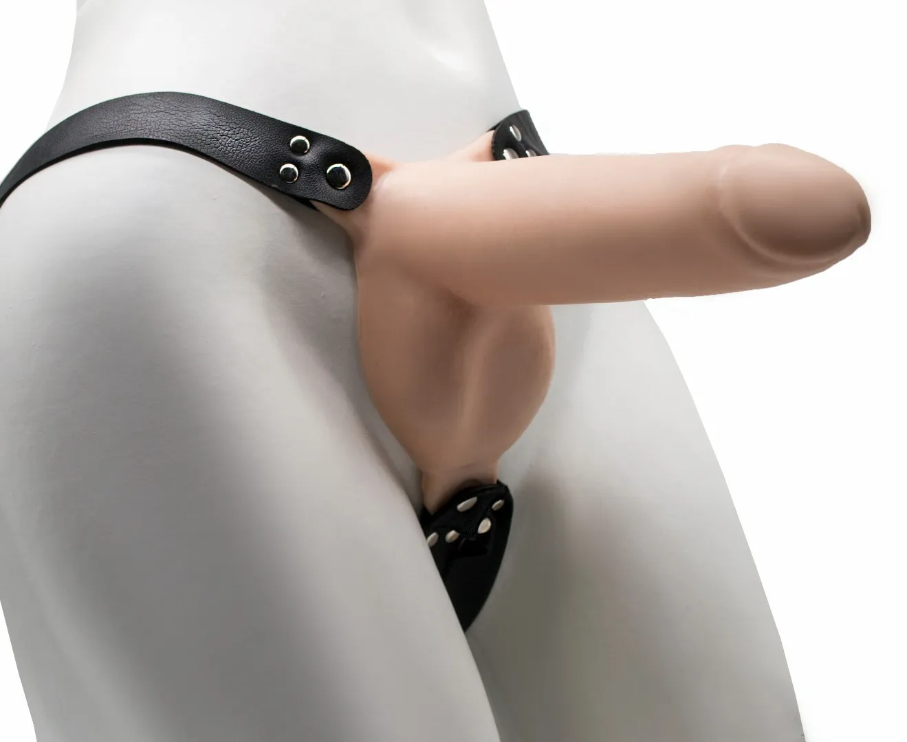 фаллоимитатор поясной пустотелый с бандажом 7422/3ru в Мурманске