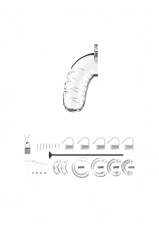 мужской пояс верности со стимулятором уретры cock cage model 16 chastity 4.5" в Мурманске