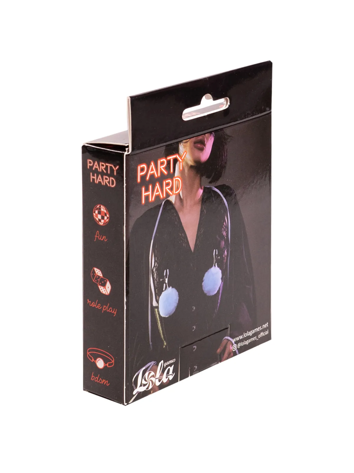 зажимы на cоски party hard angelic blue 1140-04lola в Мурманске