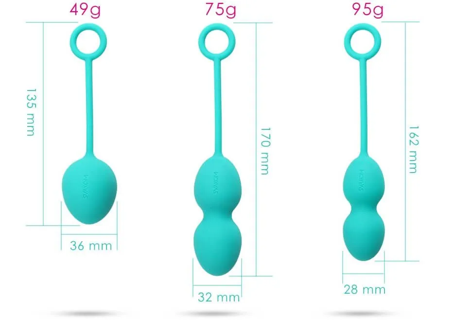 вагинальные шарики svakom nova ball, зеленые в Мурманске