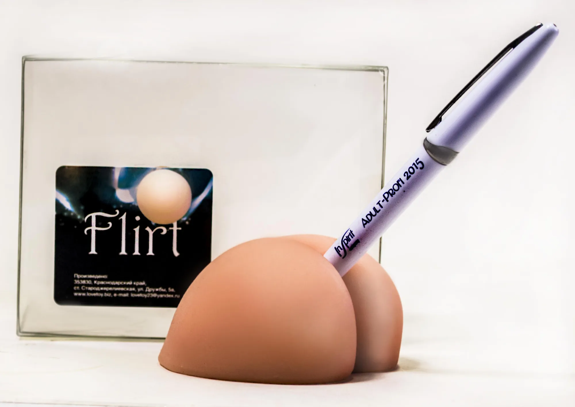 Сувенир подставка для ручки в виде попки 650101ru