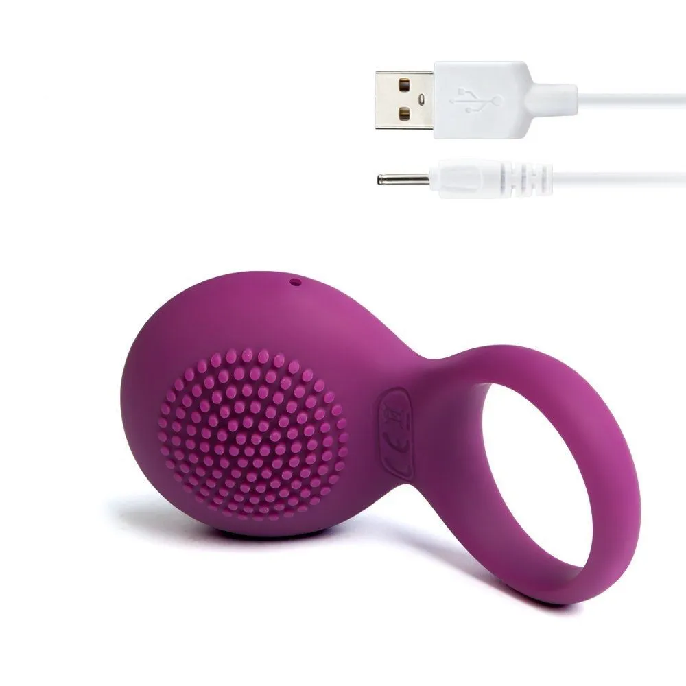 виброкольцо со стимулятором svakom tyler, фиолетовое в Мурманске