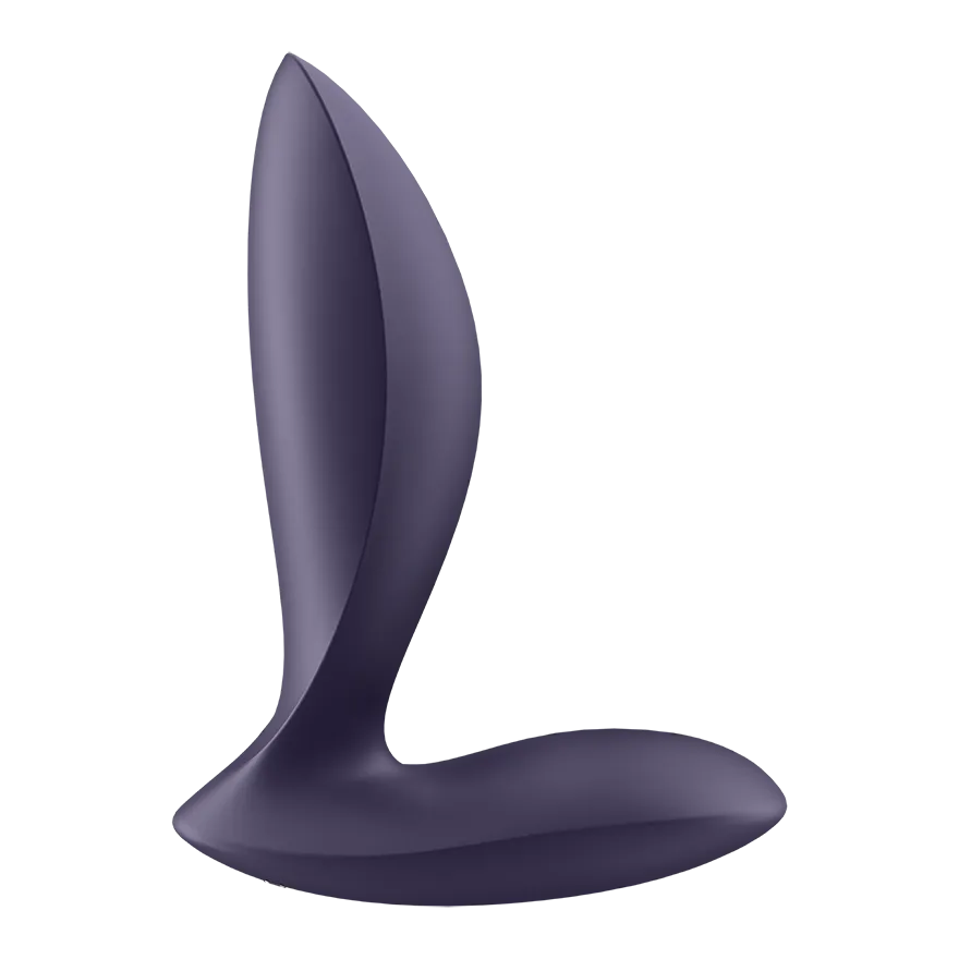 анальная пробка с вибрацией power plug violet 003306sa в Мурманске