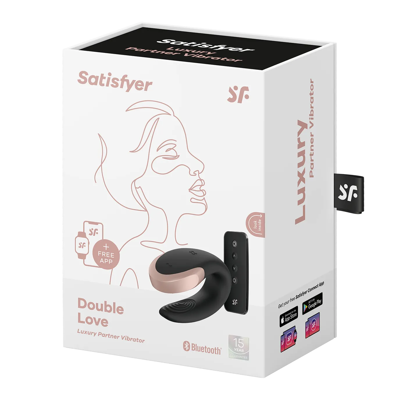 вибратор для пар satisfyer double love, белый в Мурманске