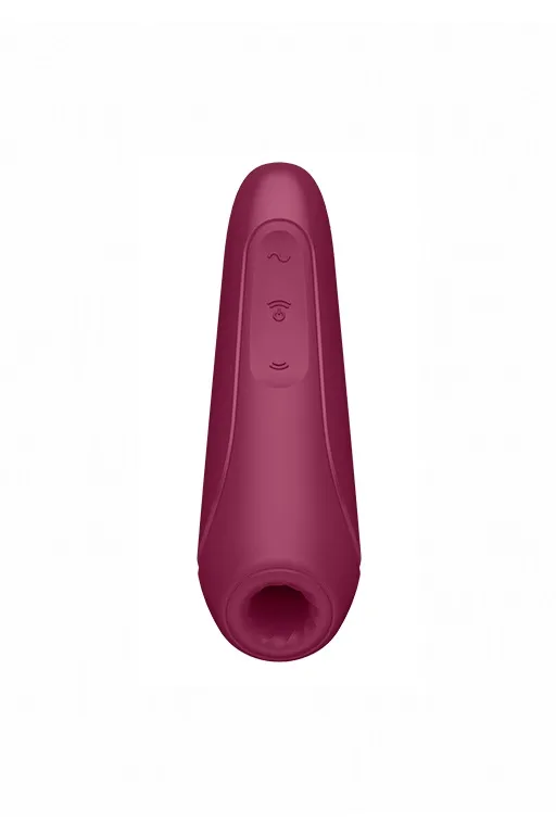 вакуумный массажер с вибрацией satisfyer curvy 1 plus rose red 001821sa в Мурманске