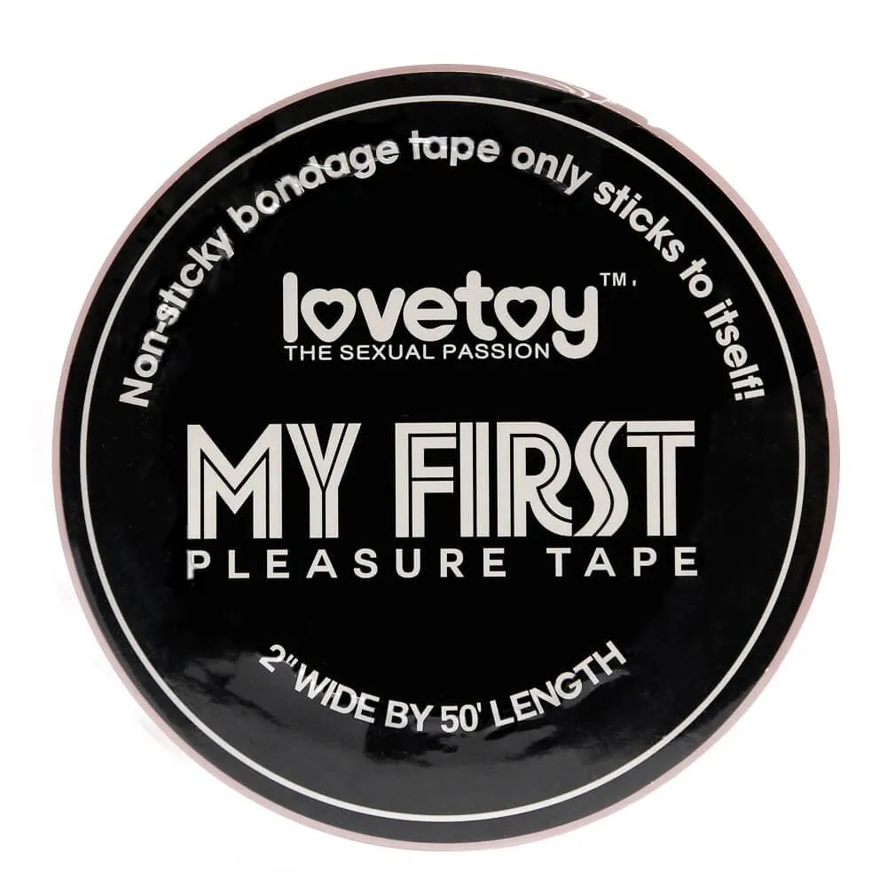 лента для фиксации lovetoy my first, розовая, 15 м в Мурманске