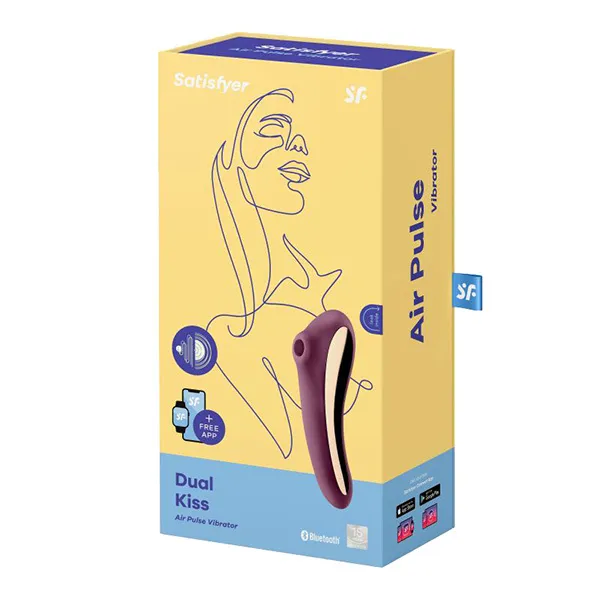 вакуумный массажер satisfyer dual kiss violet 003016sa в Мурманске