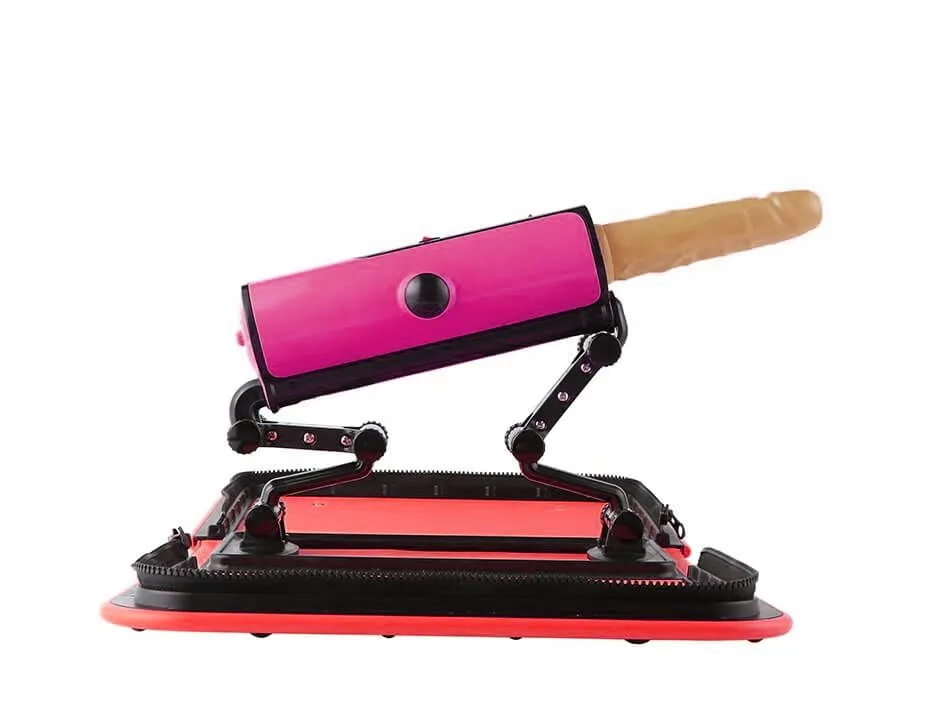 секс-машина в сумке pinkrabbit 310-x5, красная в Мурманске