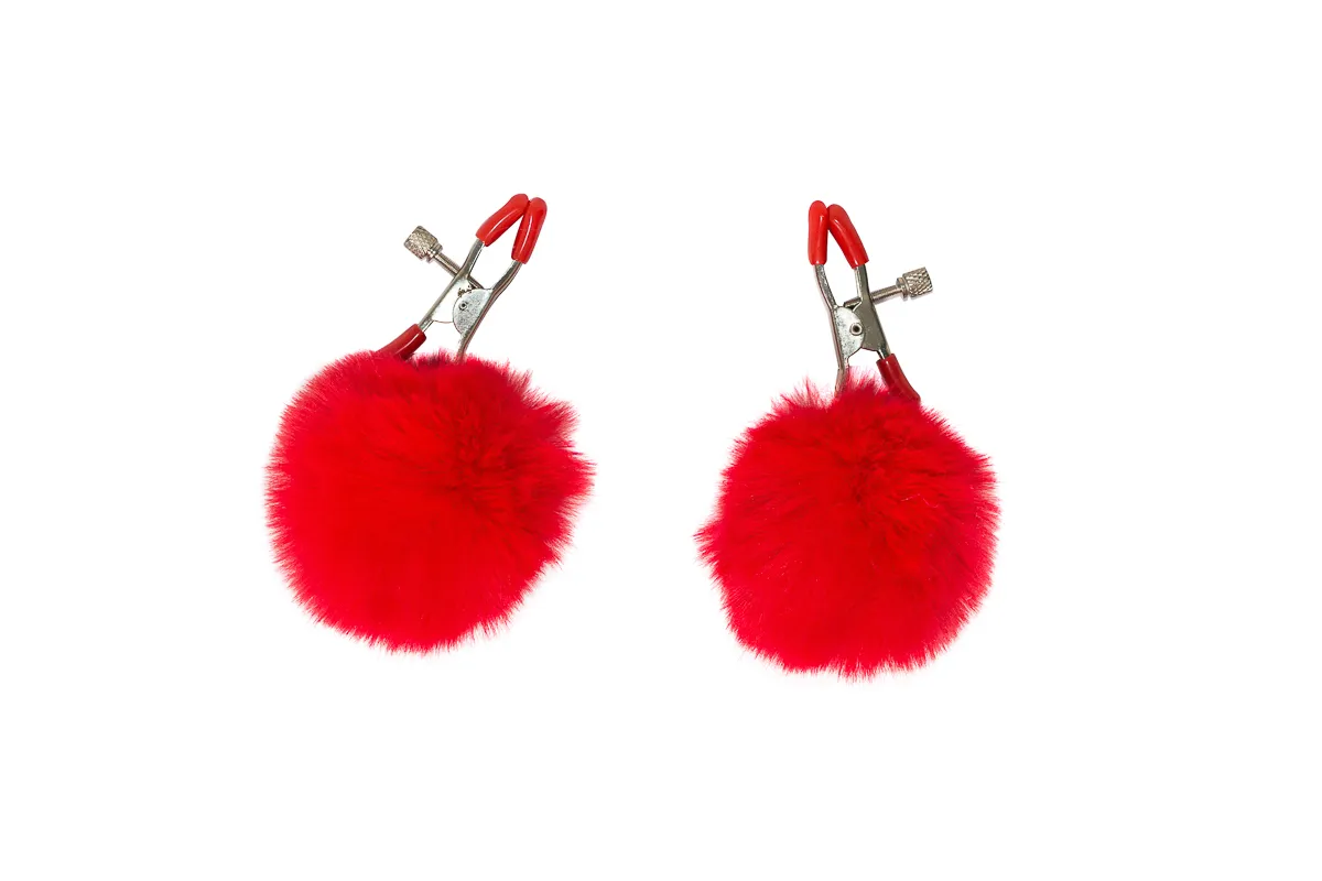 зажимы на cоски party hard angelic red 1140-03lola в Мурманске