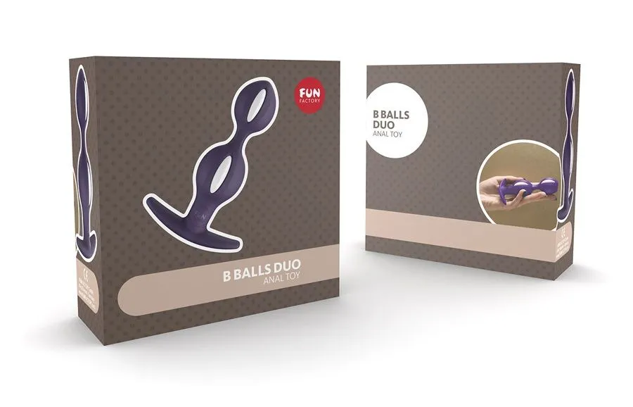 анальные шарики fun factory b balls, фиолетовые в Мурманске