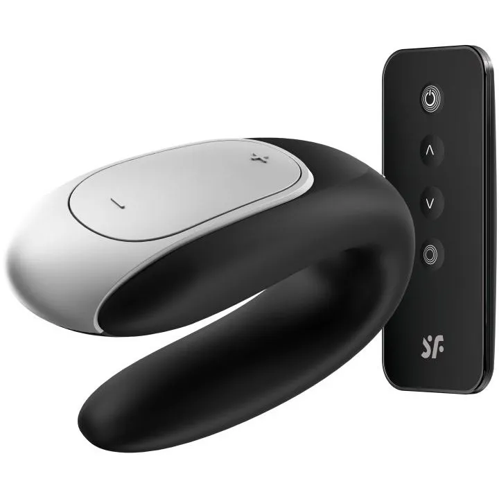 вибромассажер для пары satisfyer double fun black 001692sa в Мурманске