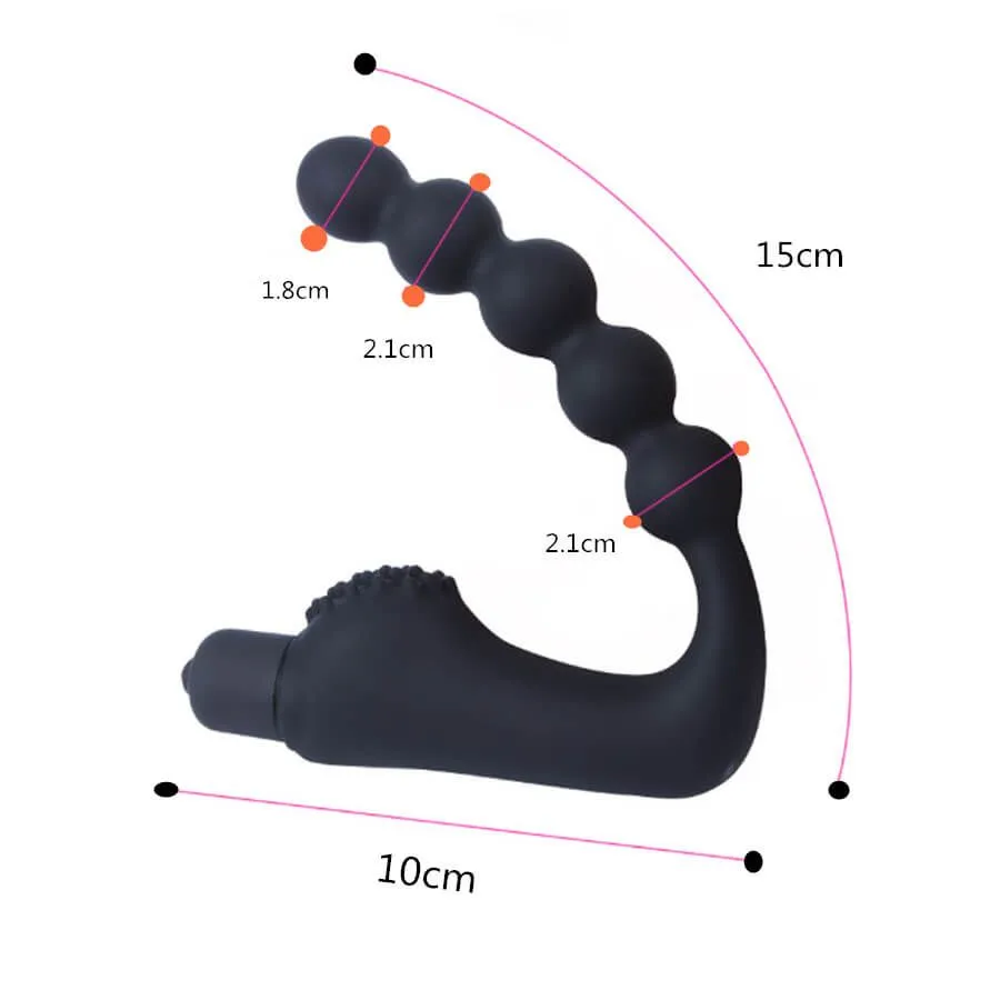 стимулятор простаты lovetoy silicone power beads, с вибрацией в Мурманске