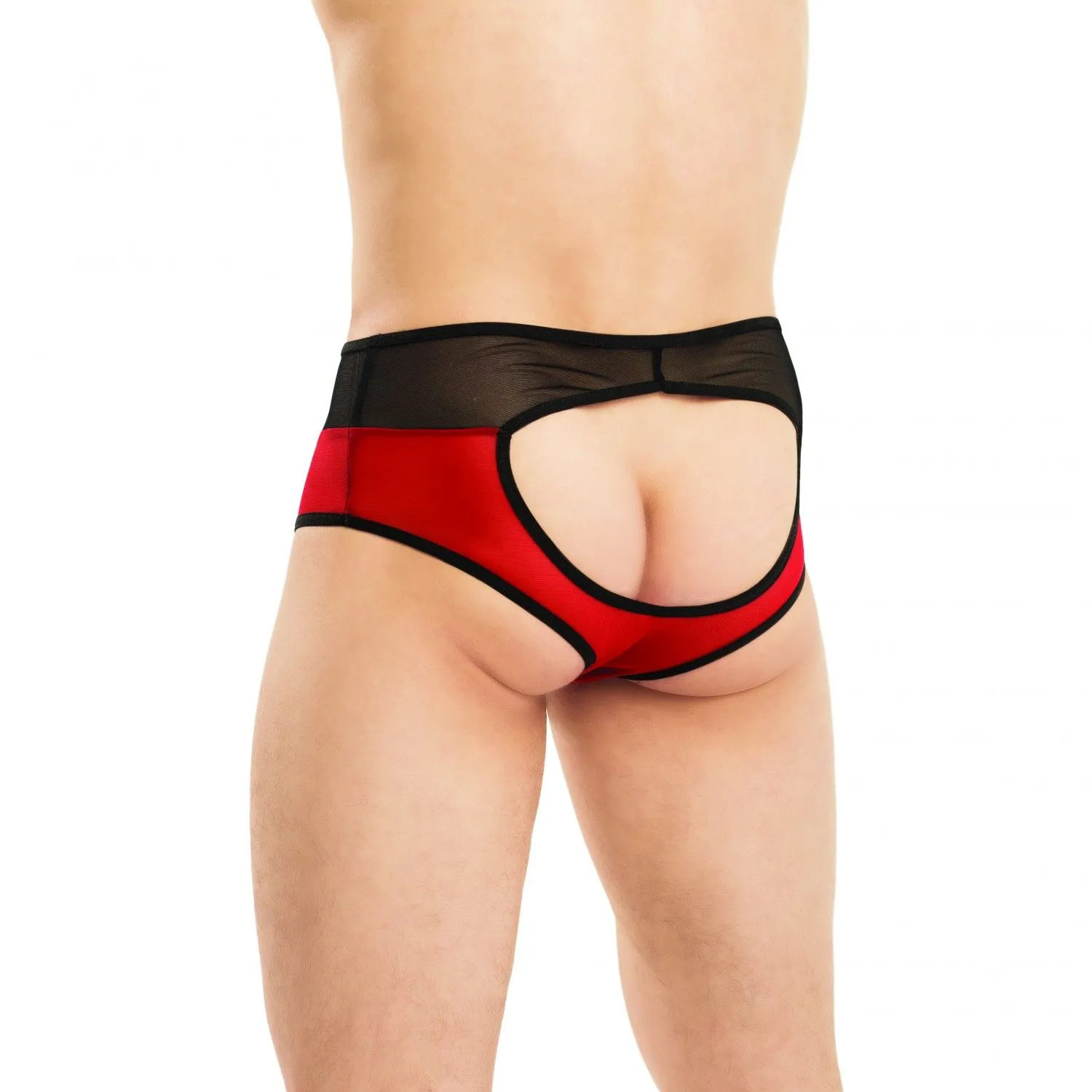 Эротическое трусы мужские flirton, черно-красные в Мурманске