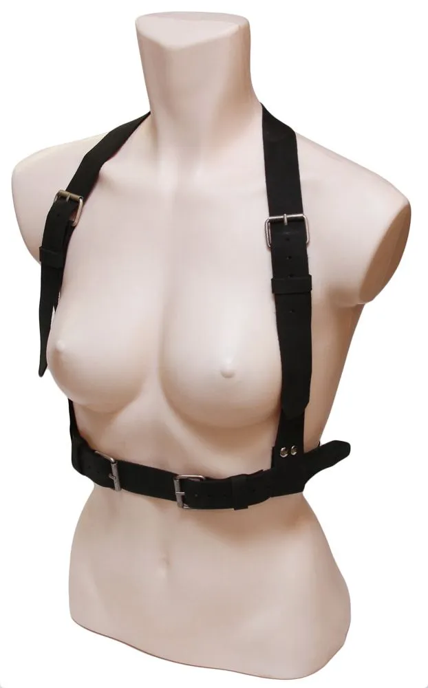 Эротическое бондажный комплект с широкими ремнями, черный в Мурманске