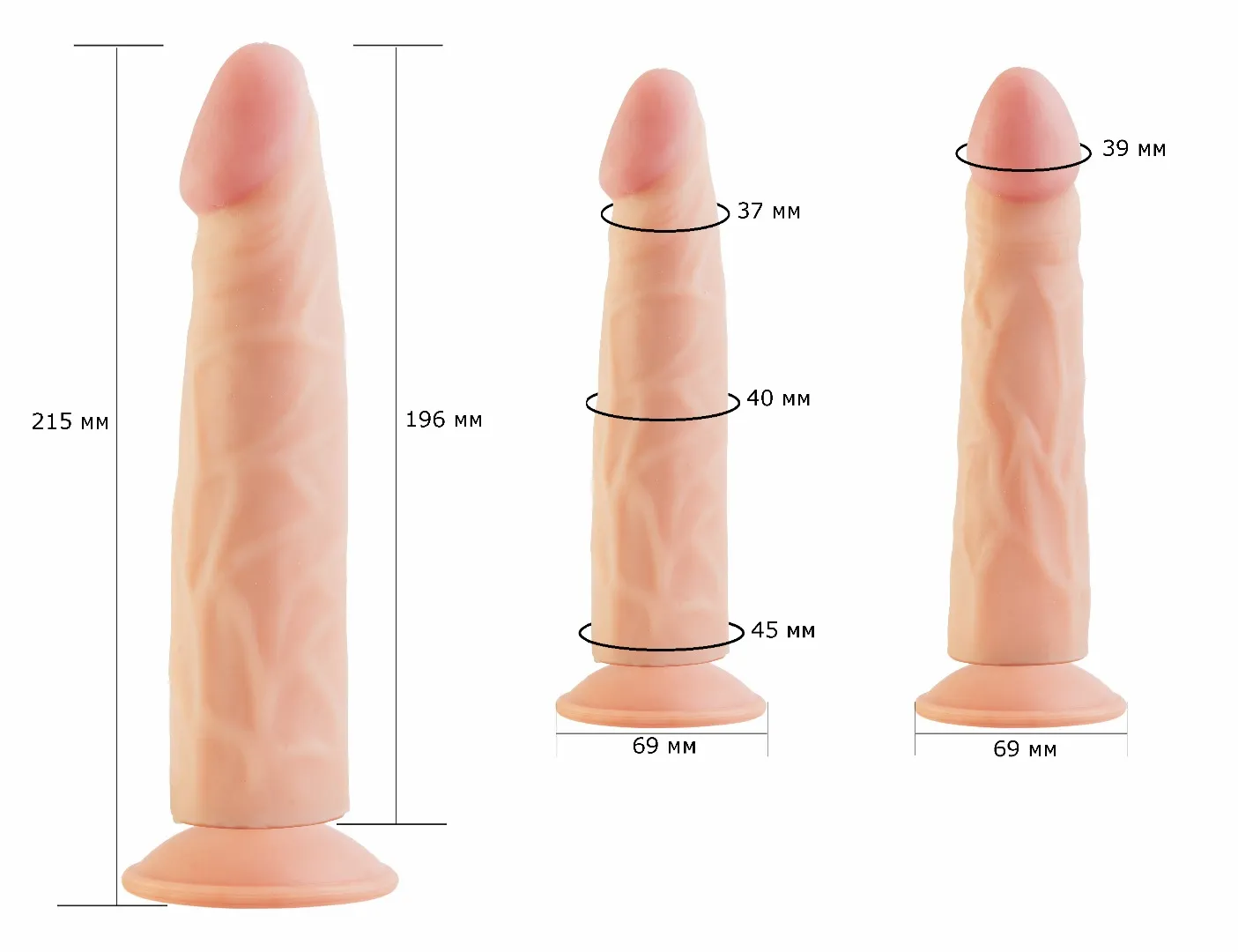 фаллоимитатор human style 618506ru в Мурманске