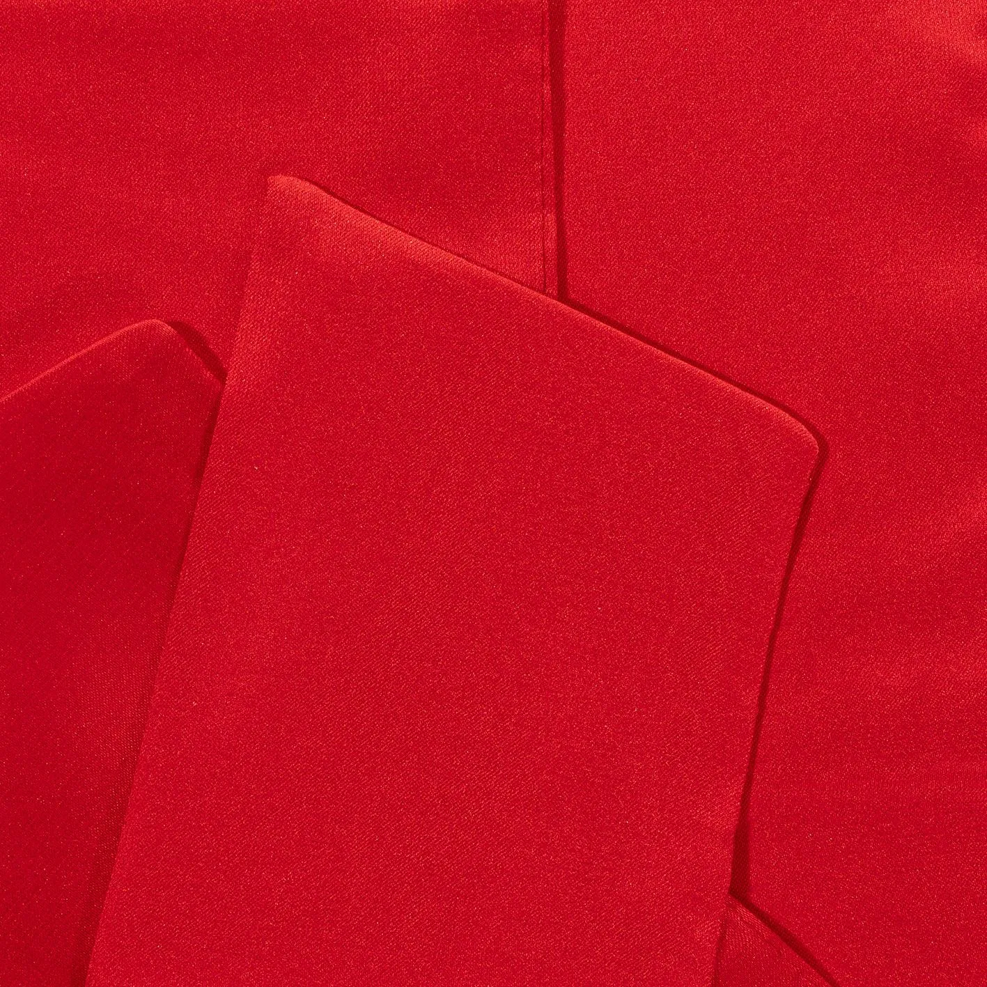 Сатиновая лента для связывания Pink Rabbit, красная