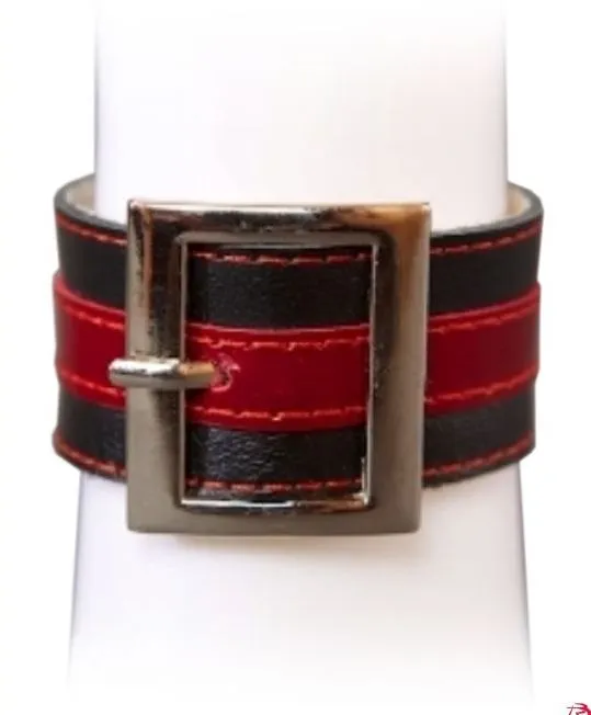 браслет красный (лак) с квадратной пряжкой в Мурманске